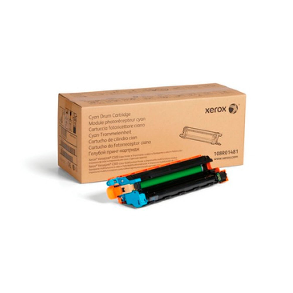 Tambores de Toner Xerox 108R01481 Cyan para Impresoras Versa C500/C505 - Alta Calidad y Rendimiento