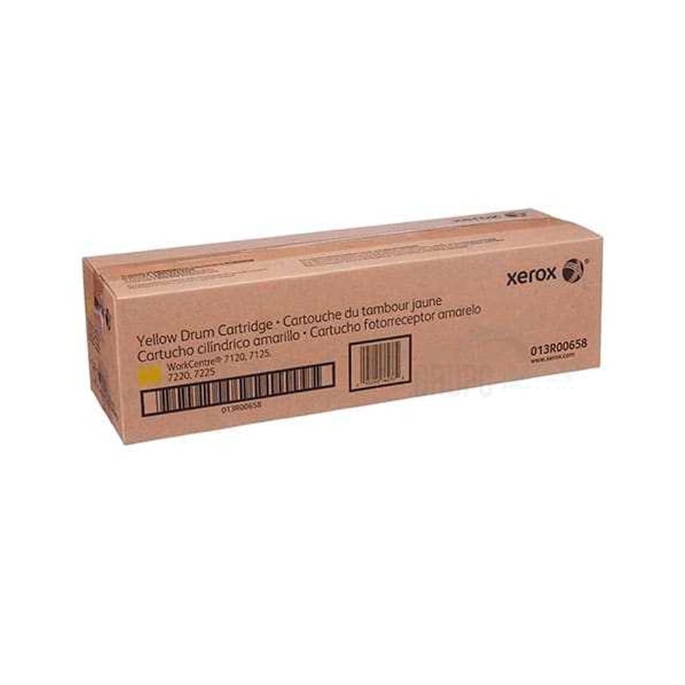 Tóner Xerox 013R00658 Amarillo para WC 7220/7225 - Alta Calidad de Impresión y Rendimiento Superior