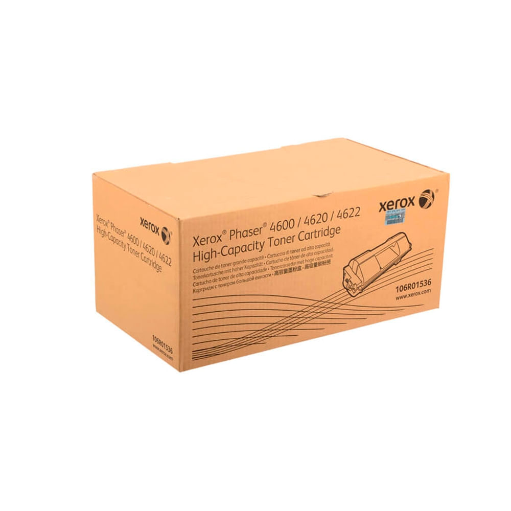 Toner Xerox 106R01536 Alta Capacidad - Rendimiento Óptimo y Calidad de Impresión Superior