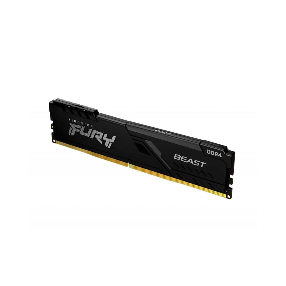 Memoria DDR4 Kingston Fury Beast 8GB 3600MHz CL17 - Alto rendimiento para gaming y PC