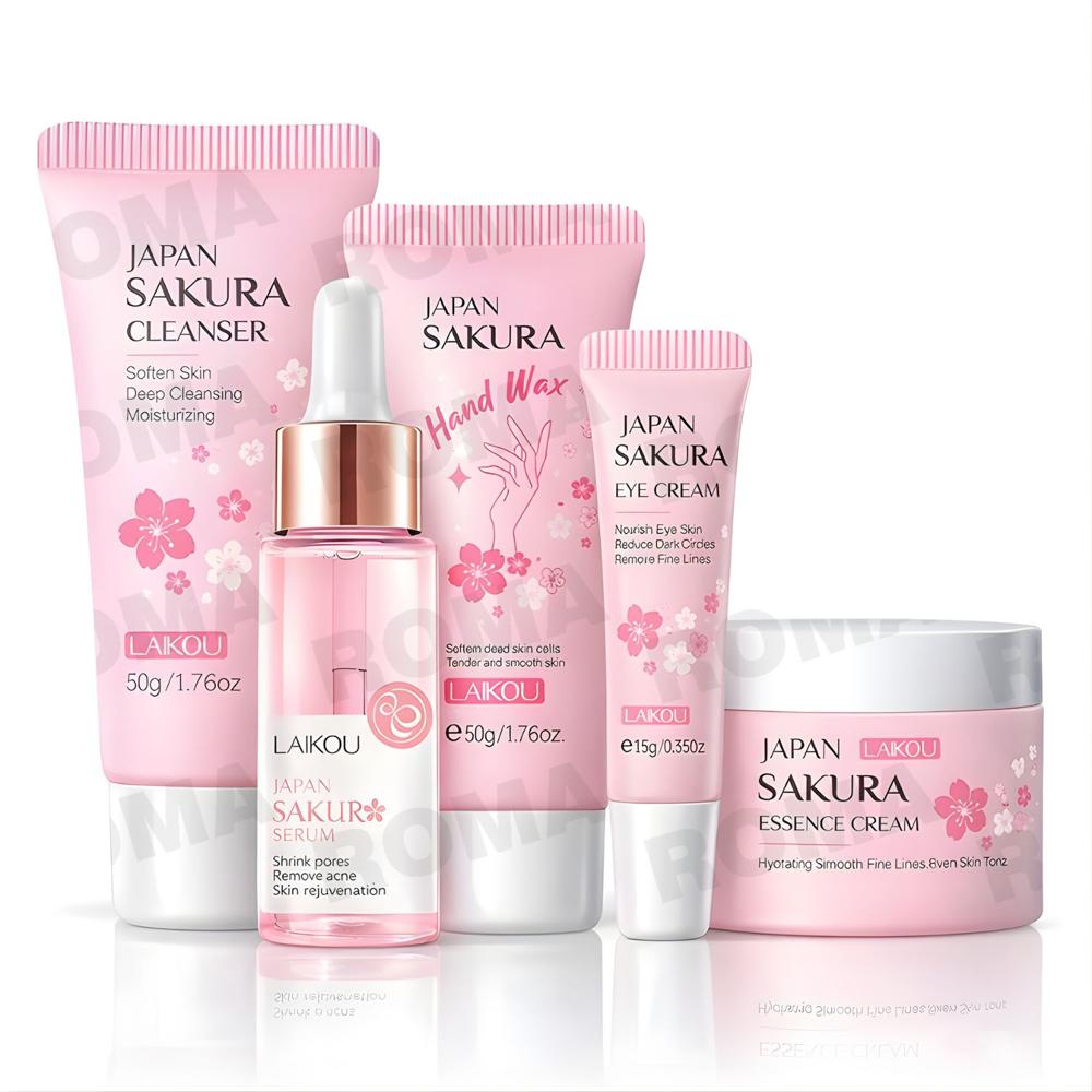 KIT SKINCARE JAPAN SAKURA 5 PZS LAIKOU
