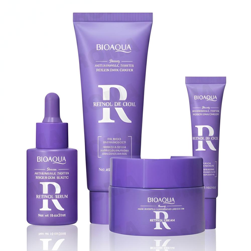KIT LÍNEA RETINOL LILA 4 PZS BIOAQUA