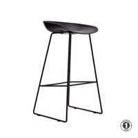 Silla Para Bar Misuri Butaco Trineo Negro Althea Confort
