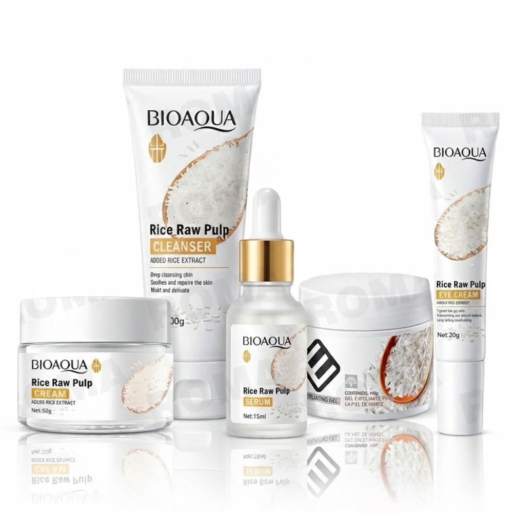 KIT SKINCARE ARROZ 5 PZS BIOAQUA