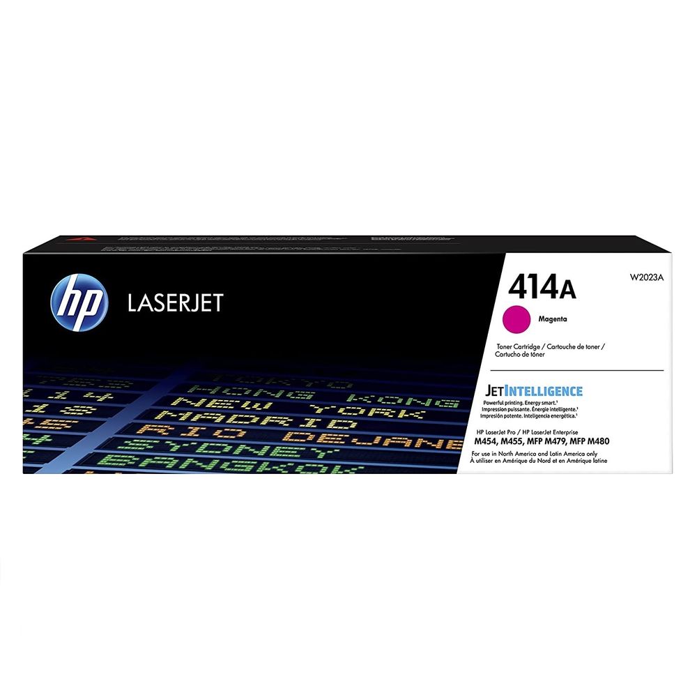 Toner HP 414A Magenta Original para impresoras - Hasta 2100 páginas de calidad superior