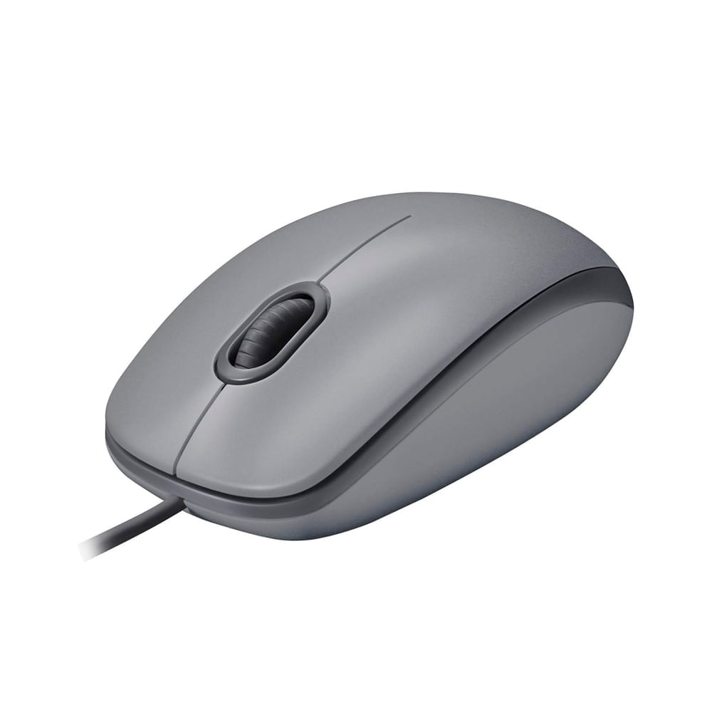 Mouse Logitech M110 Silent Óptico USB Plata - Silencioso, Precisión y Comodidad para tu PC