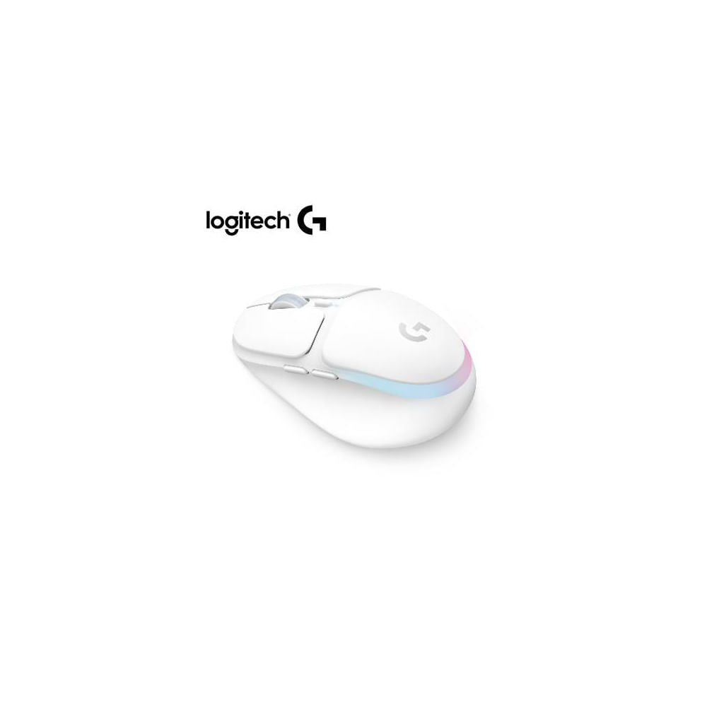 Mouse Logitech G705 Lightspeed Wireless RGB Blanco - Alta velocidad y personalización Aurora Collec