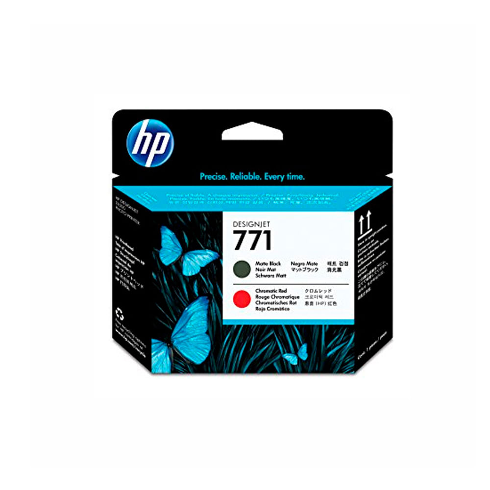 Cabezales de Impresión HP CE017A Matte Black/Chroma - Calidad Profesional para Impresoras HP