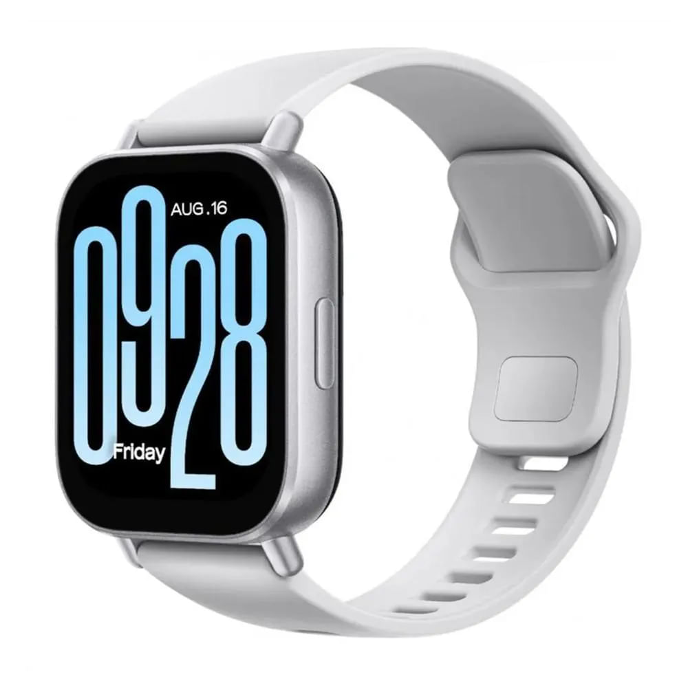 Reloj inteligente Redmi Watch 5 Active Matte Silver con monitoreo de salud y deportes