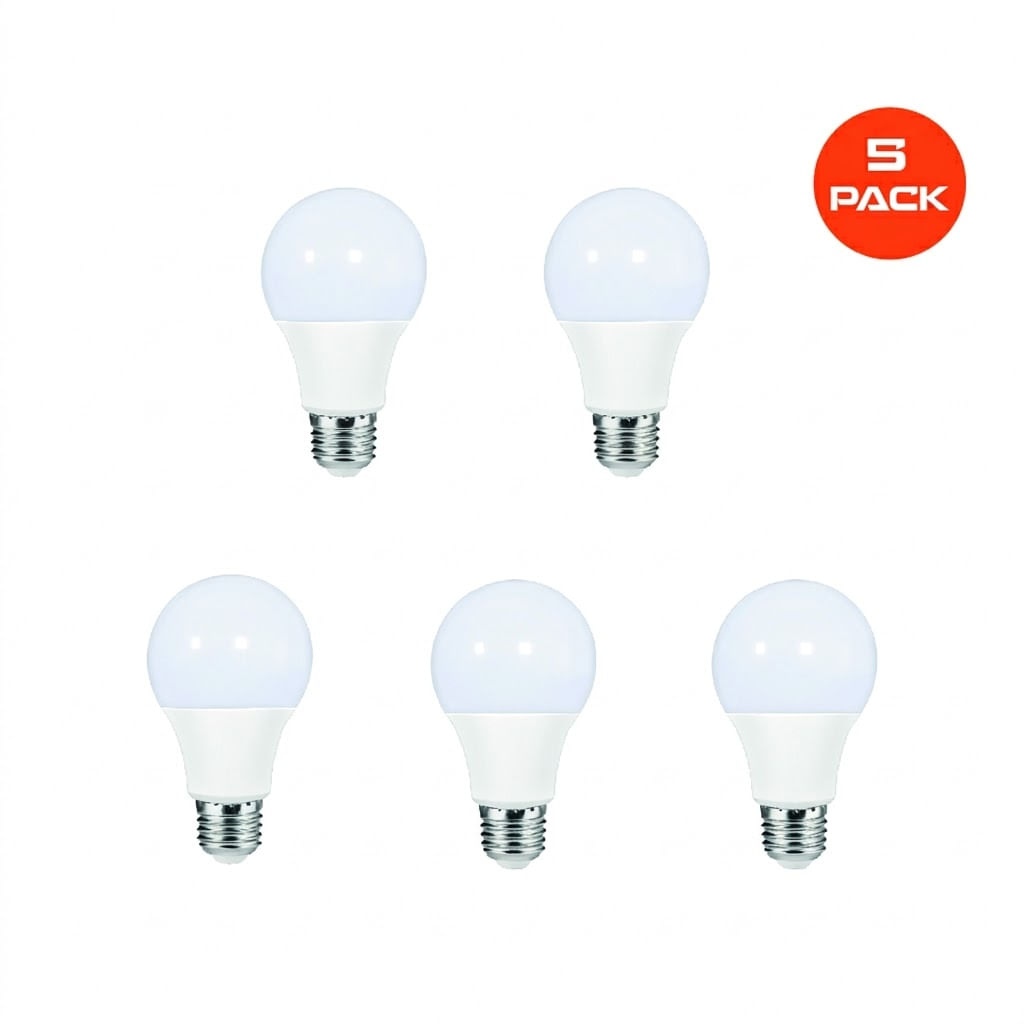 Pack x5 Foco LED ExtraLED 9W Luz Cálida