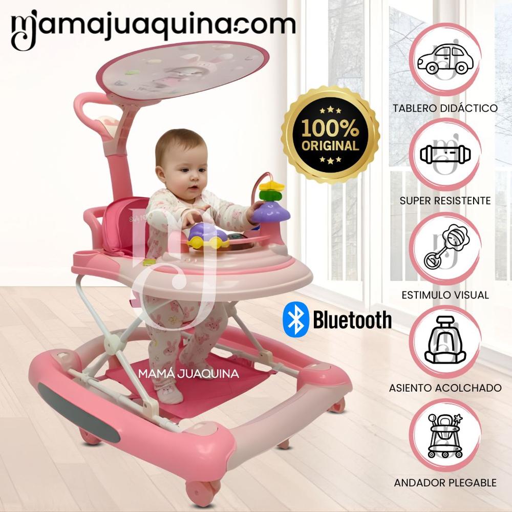 Andador con Tablero Musical FIRST WALK II Pink
