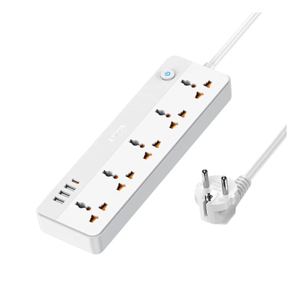 Power Strip Remax RP-U153 Blanco 3 outlets