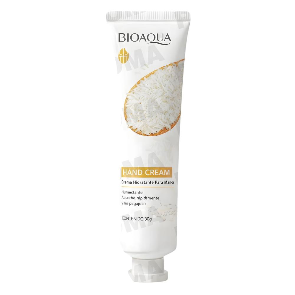 CREMA DE ARROZ PARA MANOS 30G BIOAQUA