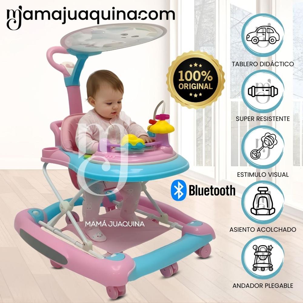 Andador con Tablero Musical FIRST WALK II Pink Dual Sky Blue