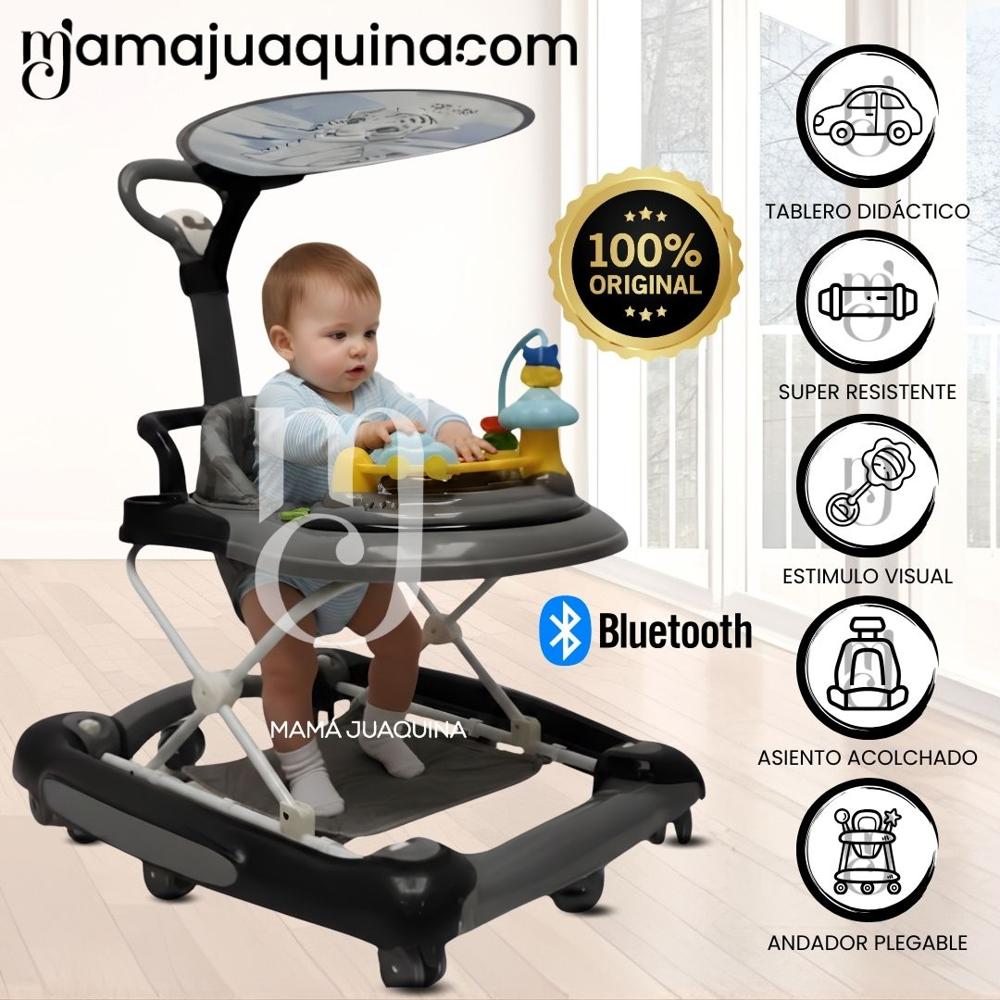 Andador con Tablero Musical FIRST WALK II Black