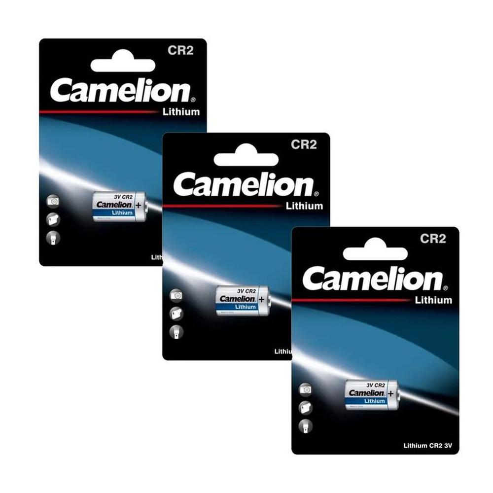 Pilas Camelion Lithium CR2 Pack x3