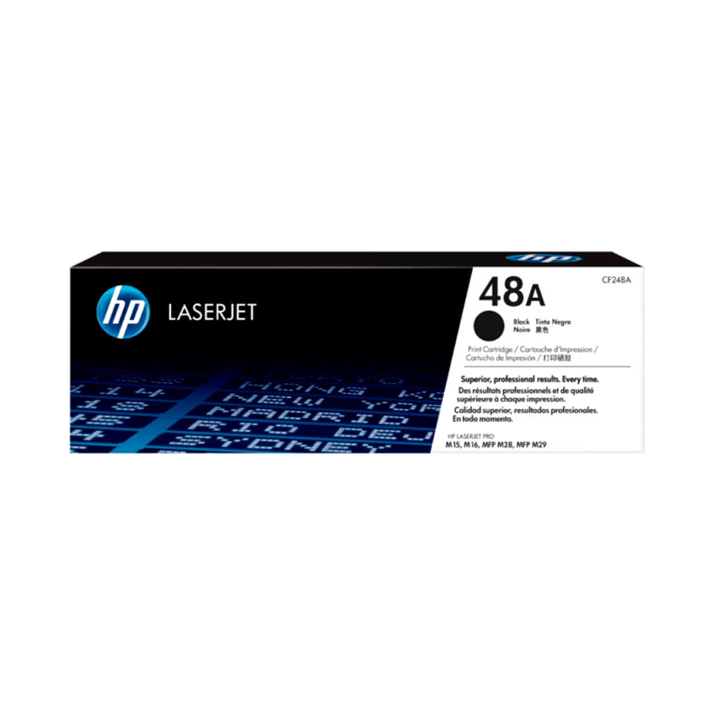 Tóner HP CF248A Negro para LaserJet Pro M15w - Rinde hasta 1.000 páginas, calidad excepcional