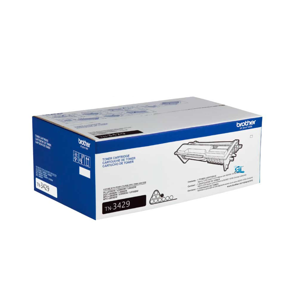 Cartucho de Tóner Brother TN-3429 Original Negro - Rendimiento Estándar para 3000 Páginas - Láser