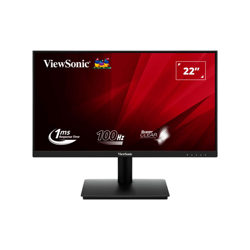 Monitor LED ViewSonic VA220-H 22"" Full HD, 1ms, HDMI, VGA, Inclinable, Compatible VESA - Ideal para
