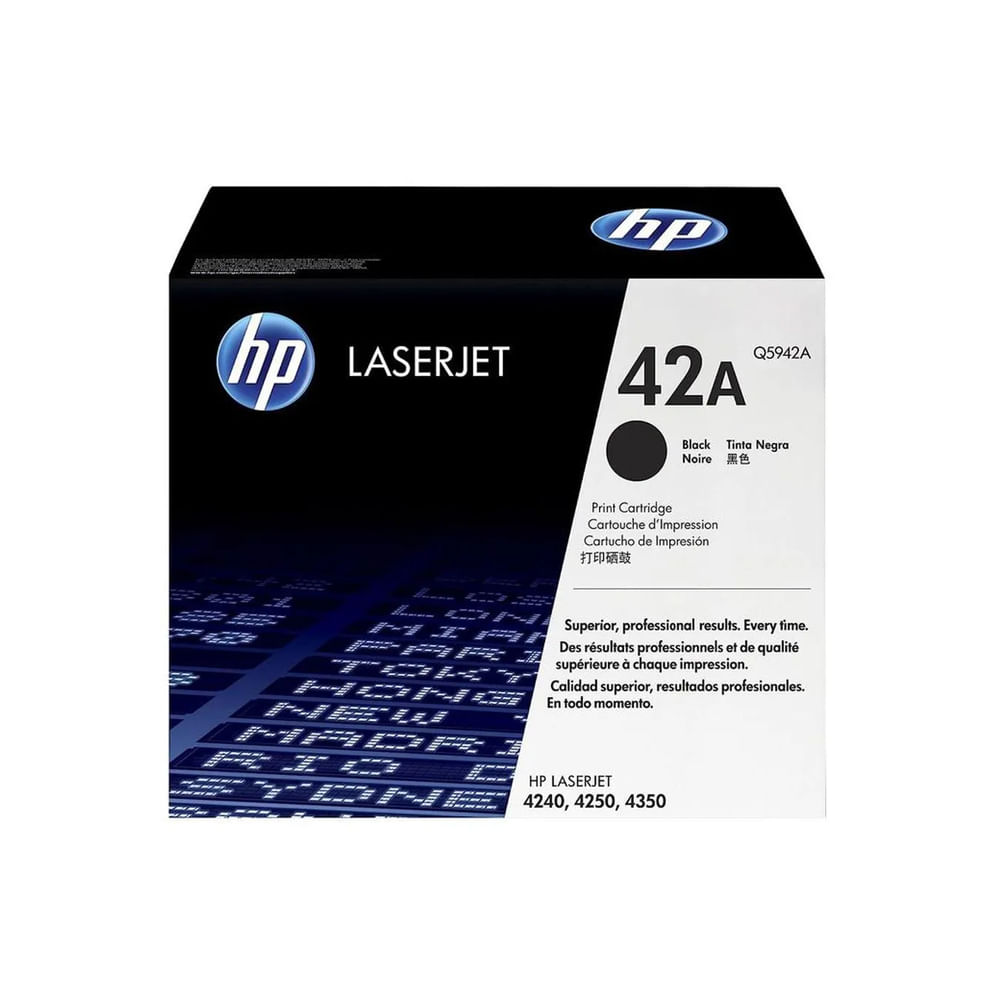 Tóner HP Q5942A Compatible para Impresoras LaserJet 4240/4250/4350 – Alta Calidad y Rendimiento