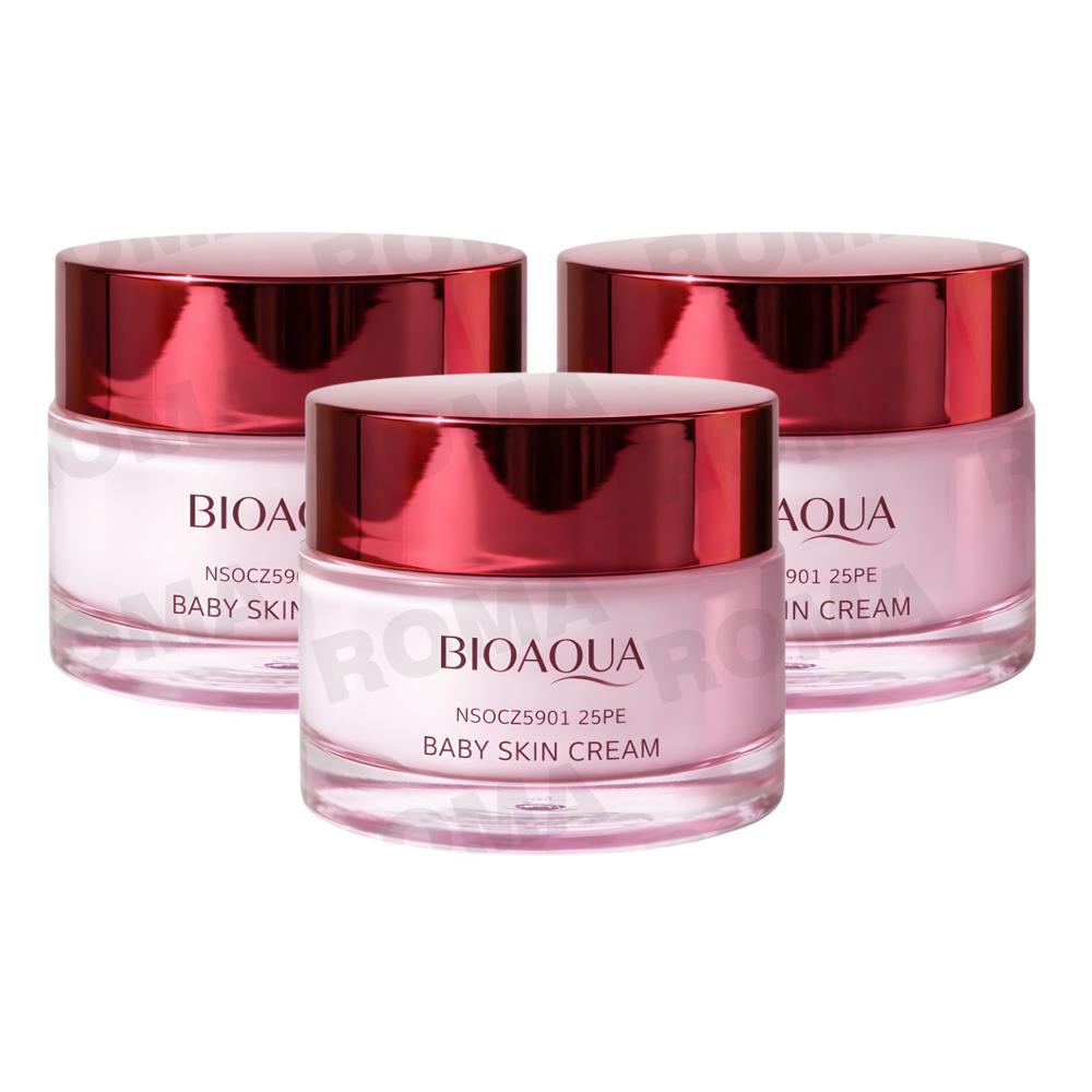 PACK 3 CREMA FACIAL BABY SKIN 50G BIOAQUA
