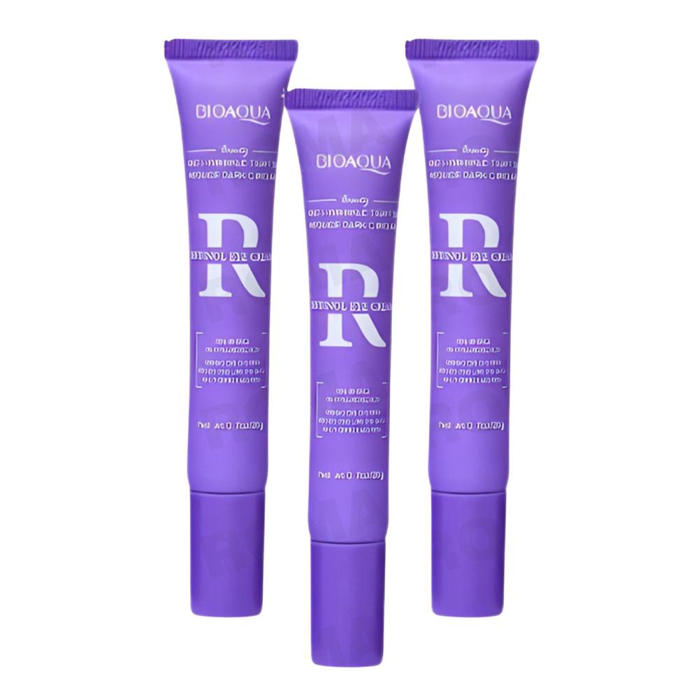 PACK 3 CONTORNO DE OJOS RETINOL LILA 20G BIOAQUA