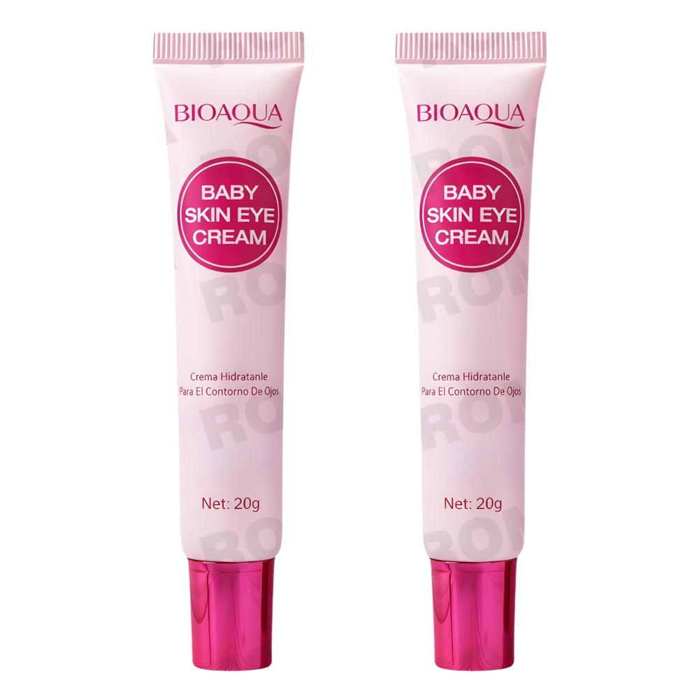 PACK 2 CONTORNO DE OJOS BABY SKIN 20G BIOAQUA