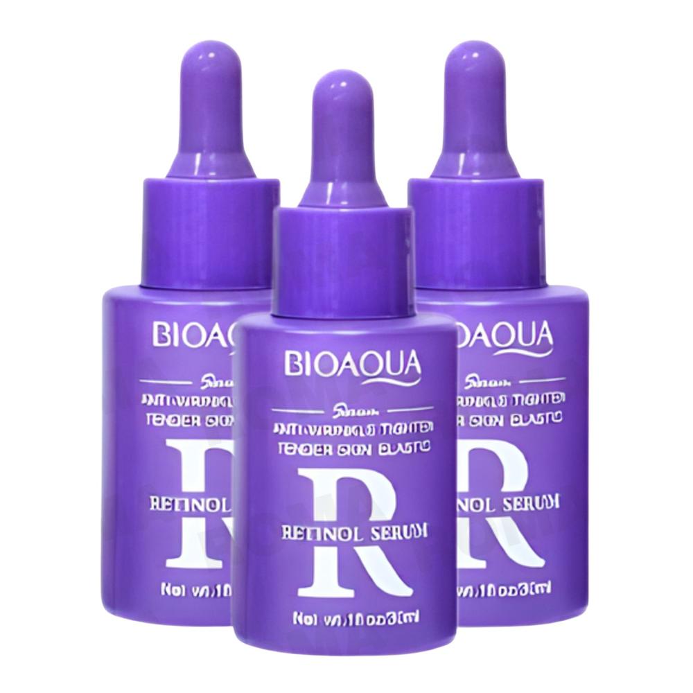 PACK 3 SÉRUM FACIAL RETINOL LILA 30ML BIOAQUA