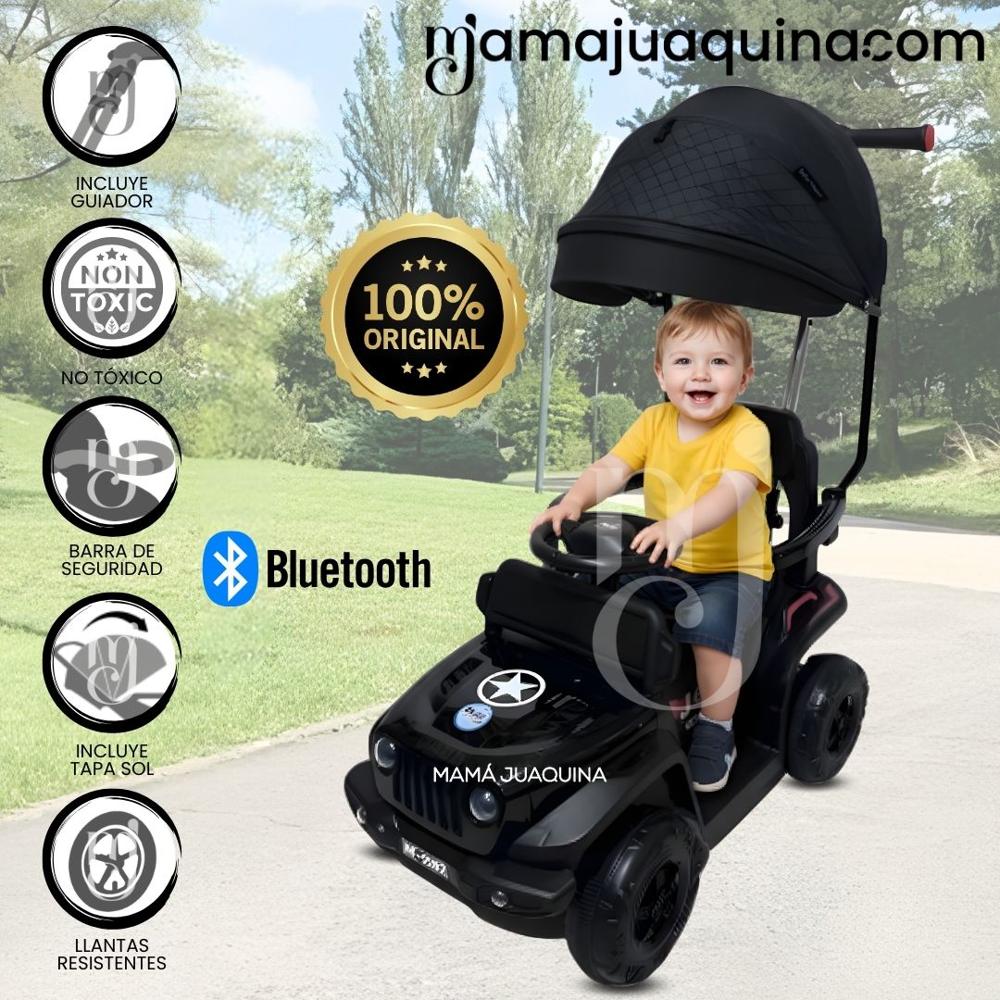 Correpasillo Guiador EXPLORER JEEP para Niños Black