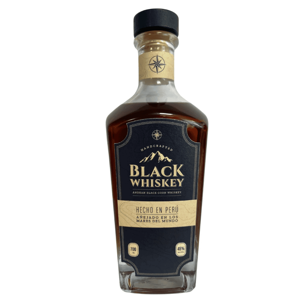 Whisky BLACK WHISKEY Edición Especial Barco Unión Botella 700ml