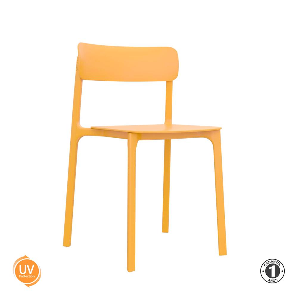 Silla Diseño De Comedor Clay Ginger Althea Confort