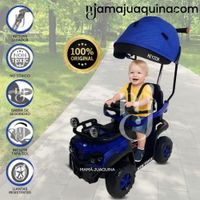 Correpasillo a Batería para Niños REYZOR con bluetooth Blue