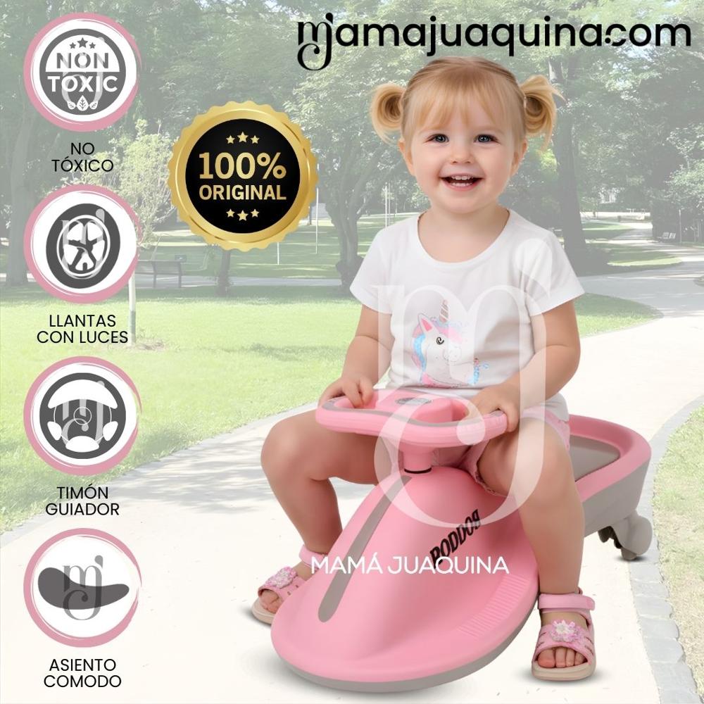 Correpasillo Twist Car RODDOS Pink-Grey