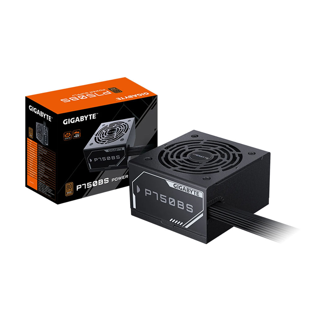 Fuente de Poder Gigabyte P750BS 750W 80 PLUS Bronze - Eficiencia Energética y Alto Rendimiento