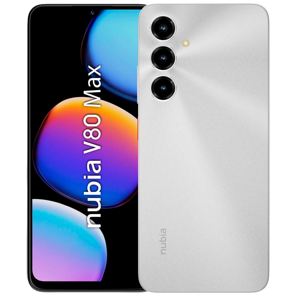 Smartphone ZTE V80 Max 6.9"" 4GB 256GB 50M+2M+0.08M Stellar Silver