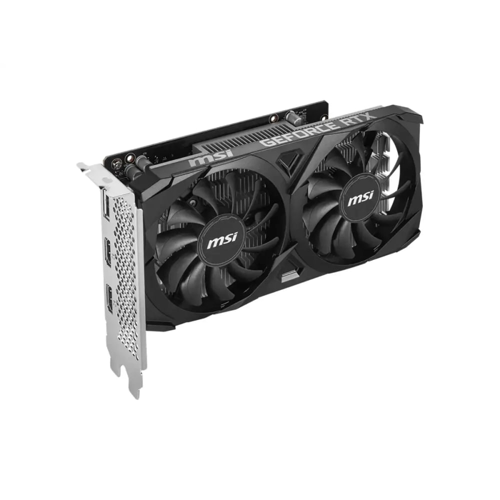 Tarjeta de Video MSI GeForce RTX 3050 Ventus 2X OC 6GB GDDR6 Conectividad Nvidia 96 Bits Rendimi