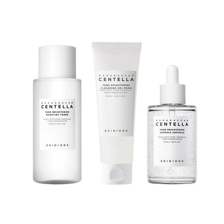 Tone Brightening Gel Foam 125ml + Toner 210ml + Ampoule 50ml SKIN1004
