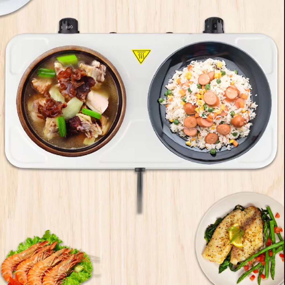 Cocina Electrica 2 Hornillas Raf