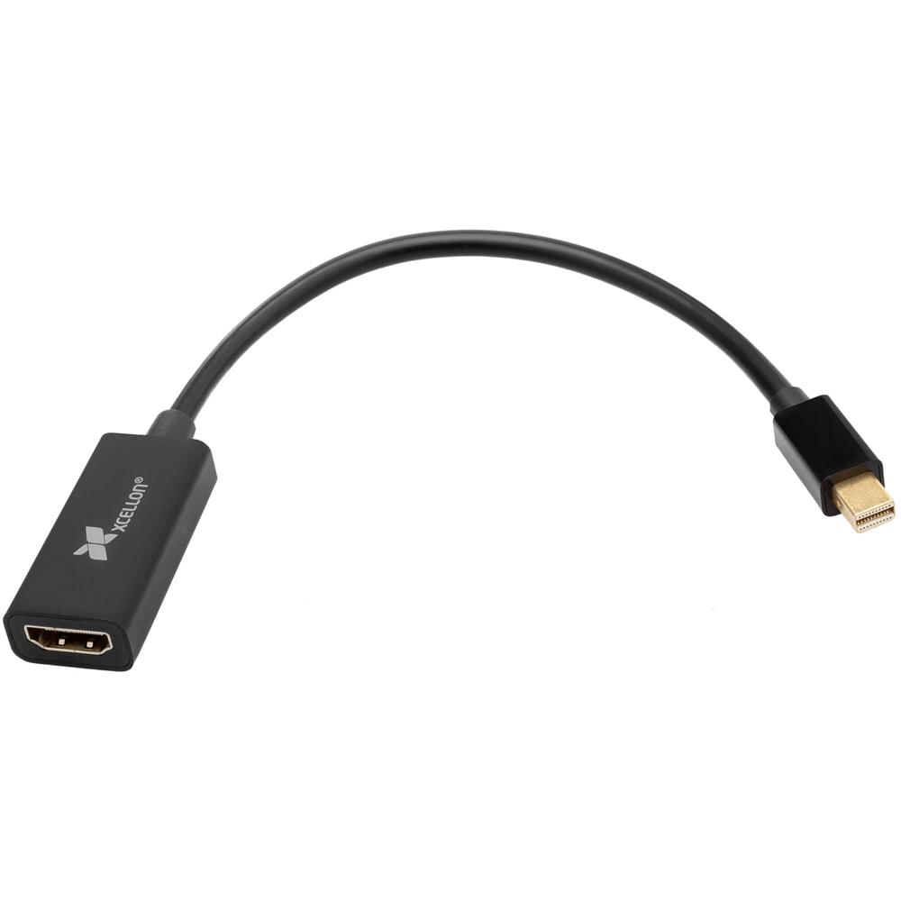 Adaptador Xcellon Mini DisplayPort a HDMI - Soporta Resoluciones hasta 1920 x 1200, Compatible con T