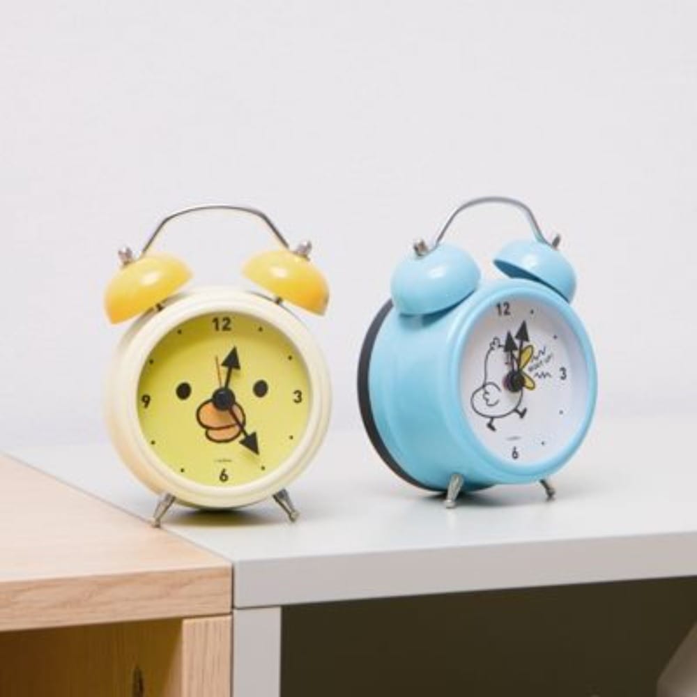 RELOJ DESPERTADOR IREN DE ESCRITORIO AMARILLO