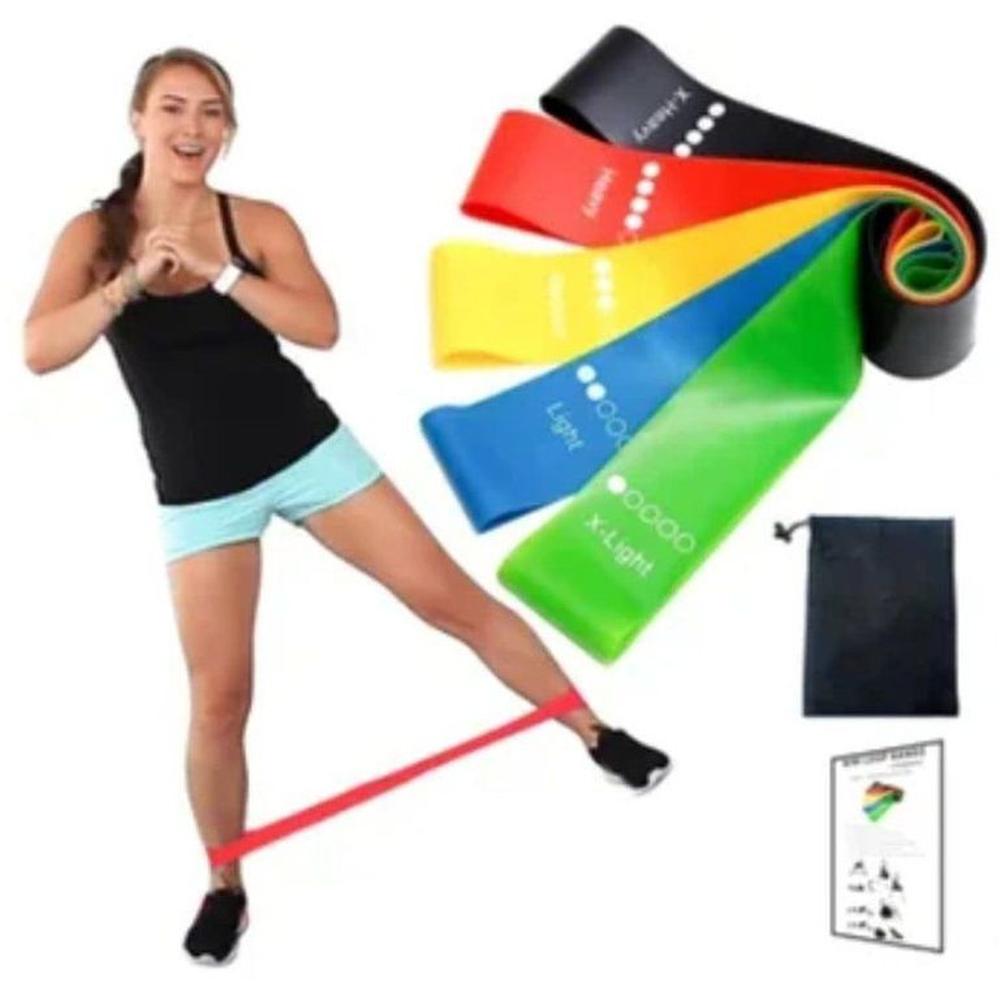 Bandas elásticas de resistencia cerradas - brazos y piernas