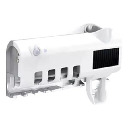 Porta Cepillos Con Luz UV Y Dispensador Pasta