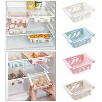 Canasta Organizadora Para Refrigeradora Pack X3 Ahorra Espacio Ajustable