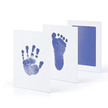 Kit De Huellas Y Patas Diy Para Mascotas Perros Gatos... Azul