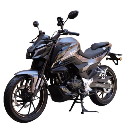 Moto Sonlink SL200-F16 Naked Negro 200cc 16.8 HP 5 Vel. con USB y Led