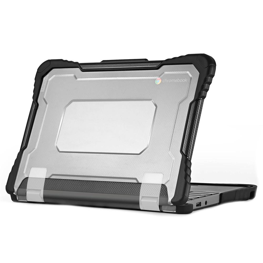 Funda Dura ShockProof TechProtectus para Chromebook Lenovo 300e & 300w Gen 4 (Negra)