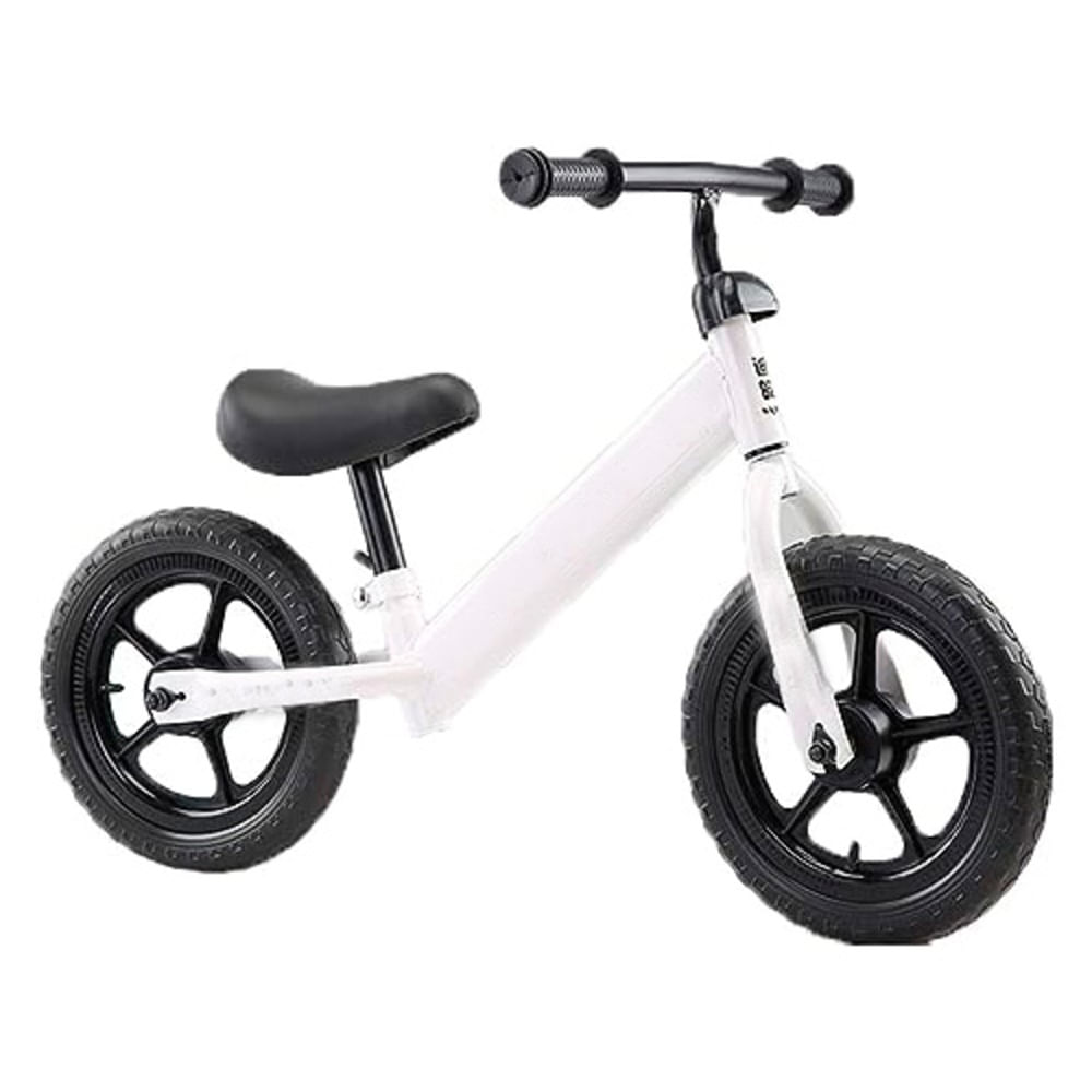 Bicicleta Para Niños Equilibrio Balance Bike Sin Pedales Blanco
