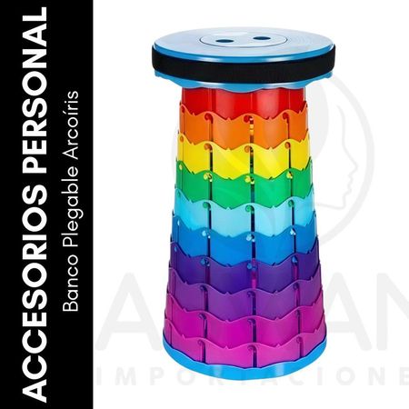 Banco Plegable Arcoíris