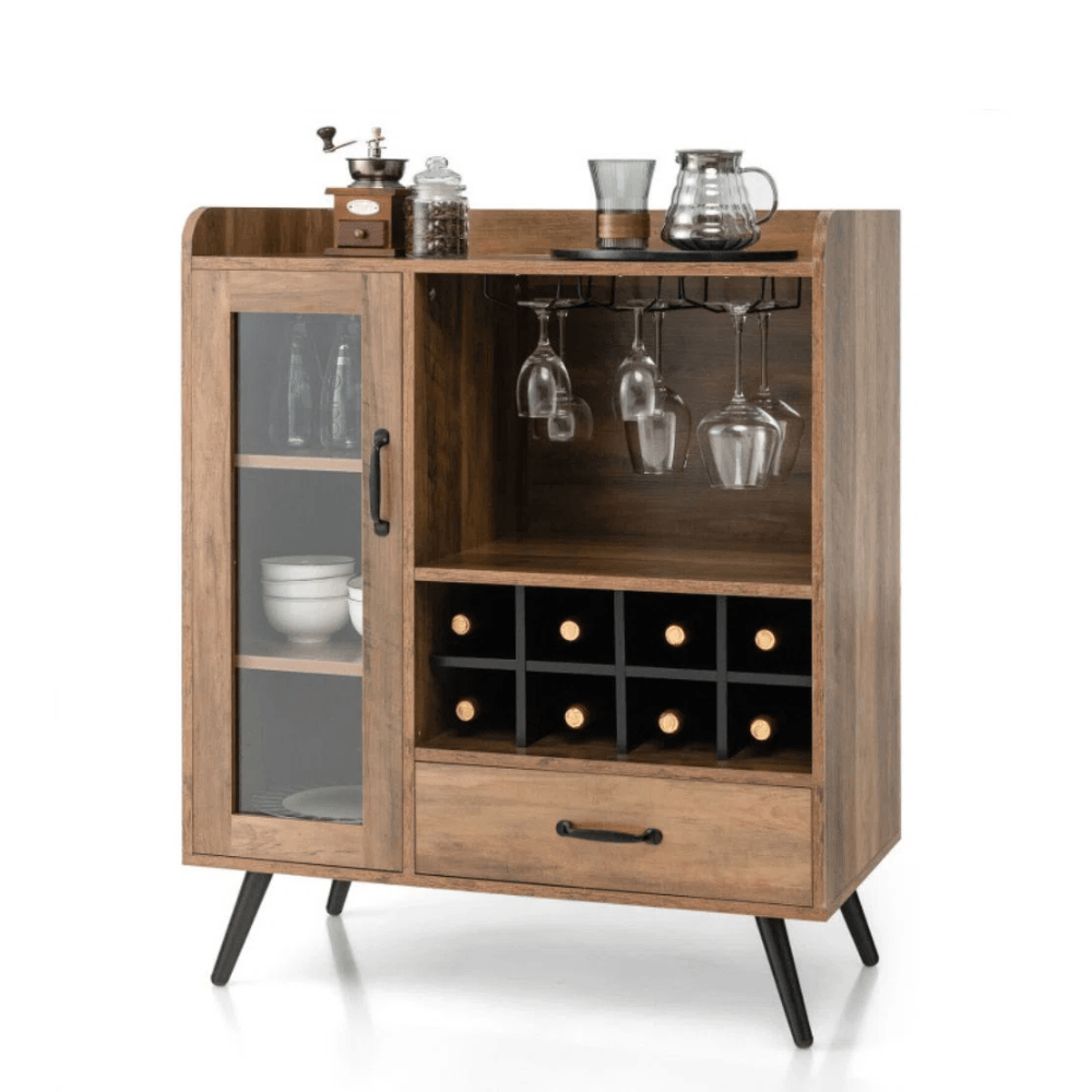 Mueble Bar Basim Caramelo - Muebles Bonno