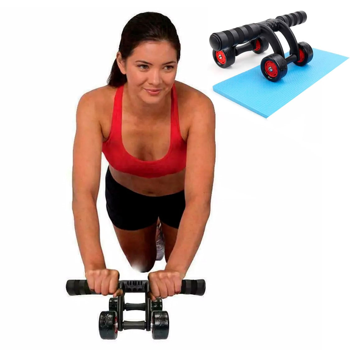 Tres Ruedas Abdominales Fitness